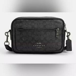 Coach Elias Crossbody In Signature Canvas